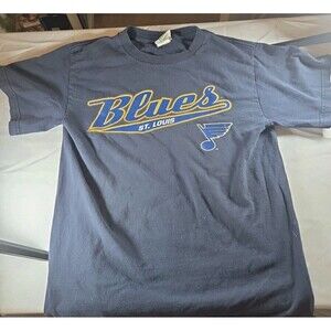 ST LOUIS BLUES SIZE XL LEE SPORTS SHORT SLEEVE VNECK KIDS T - SHIRT